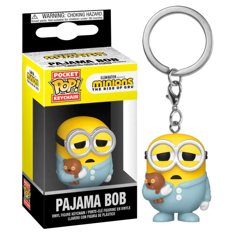 Minions II Pocket POP! Vinyl Kľúčenka Pajama Bob 4 cm produktová fotografia