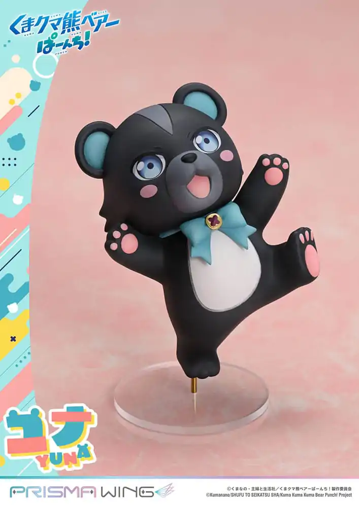 Kuma Kuma Kuma Bear Punch! Prisma Wing PVC Socha 1/7 Yuna Deluxe Version 28 cm produktová fotografia