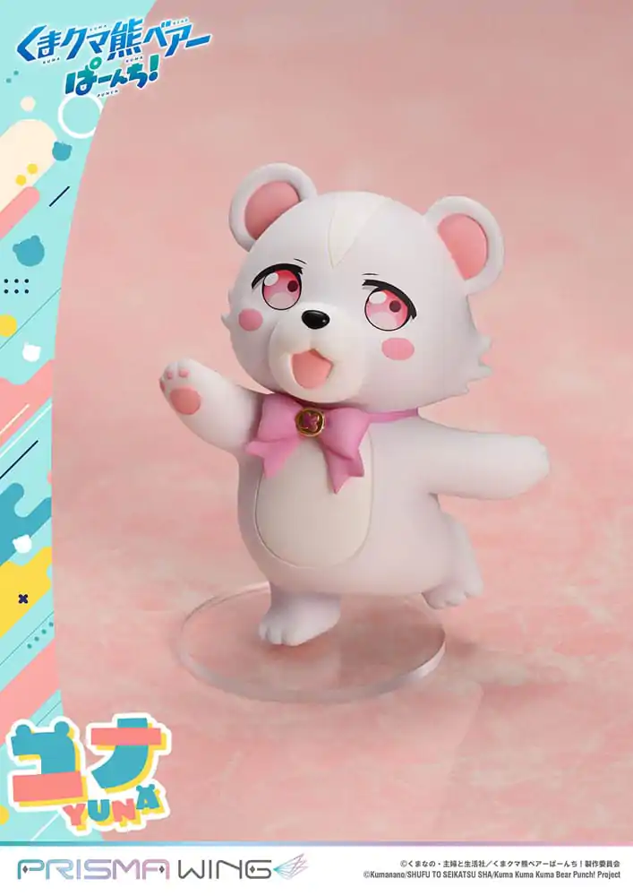 Kuma Kuma Kuma Bear Punch! Prisma Wing PVC Socha 1/7 Yuna Deluxe Version 28 cm produktová fotografia