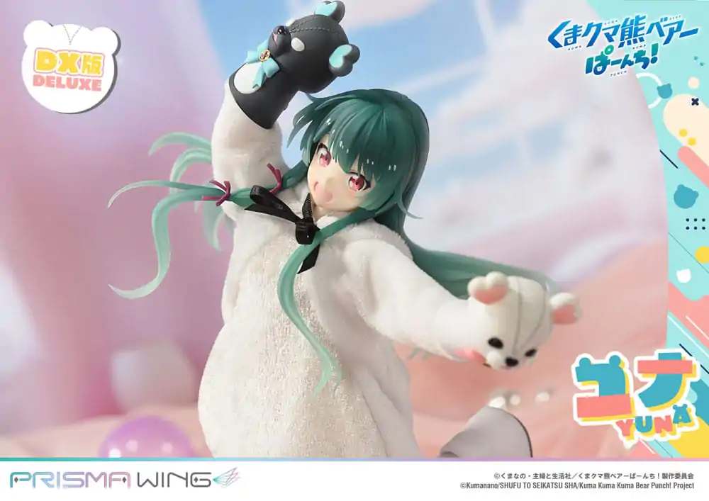 Kuma Kuma Kuma Bear Punch! Prisma Wing PVC Socha 1/7 Yuna Deluxe Version 28 cm produktová fotografia