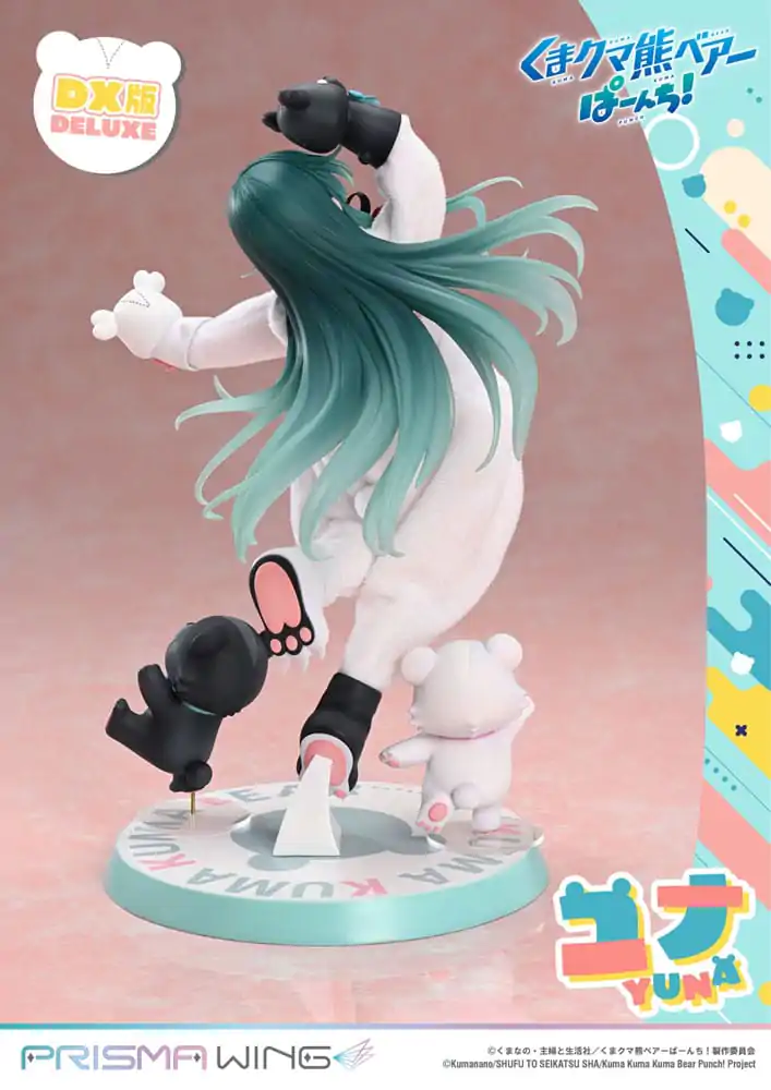 Kuma Kuma Kuma Bear Punch! Prisma Wing PVC Socha 1/7 Yuna Deluxe Version 28 cm produktová fotografia