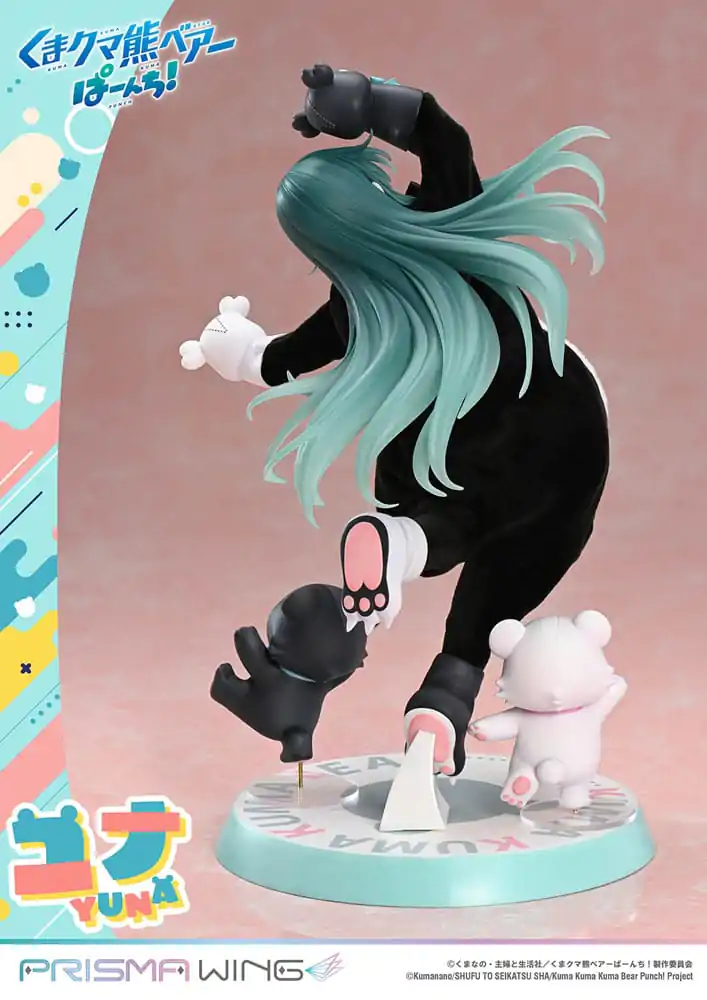 Kuma Kuma Kuma Bear Punch! Prisma Wing PVC socha 1/7 Yuna 28 cm produktová fotografia
