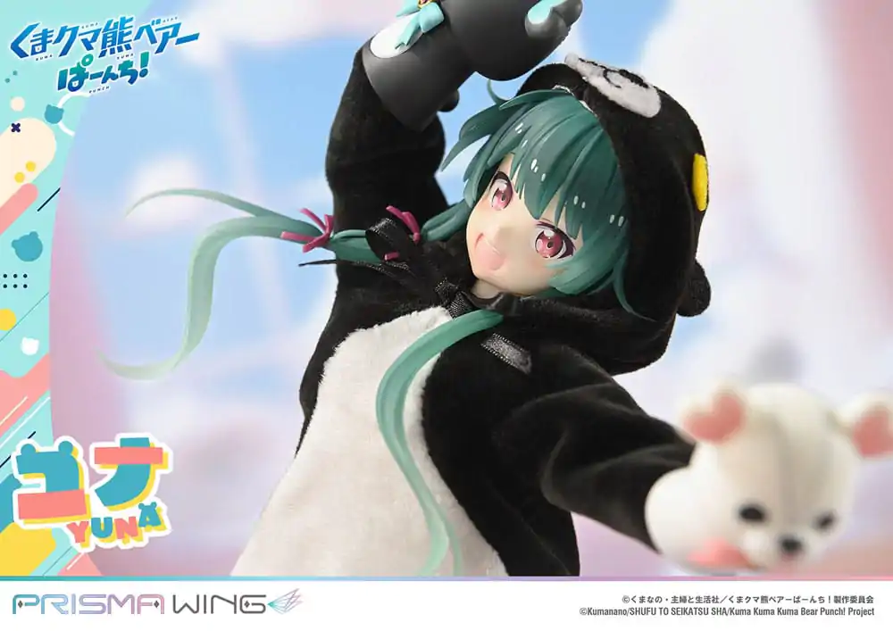 Kuma Kuma Kuma Bear Punch! Prisma Wing PVC socha 1/7 Yuna 28 cm produktová fotografia