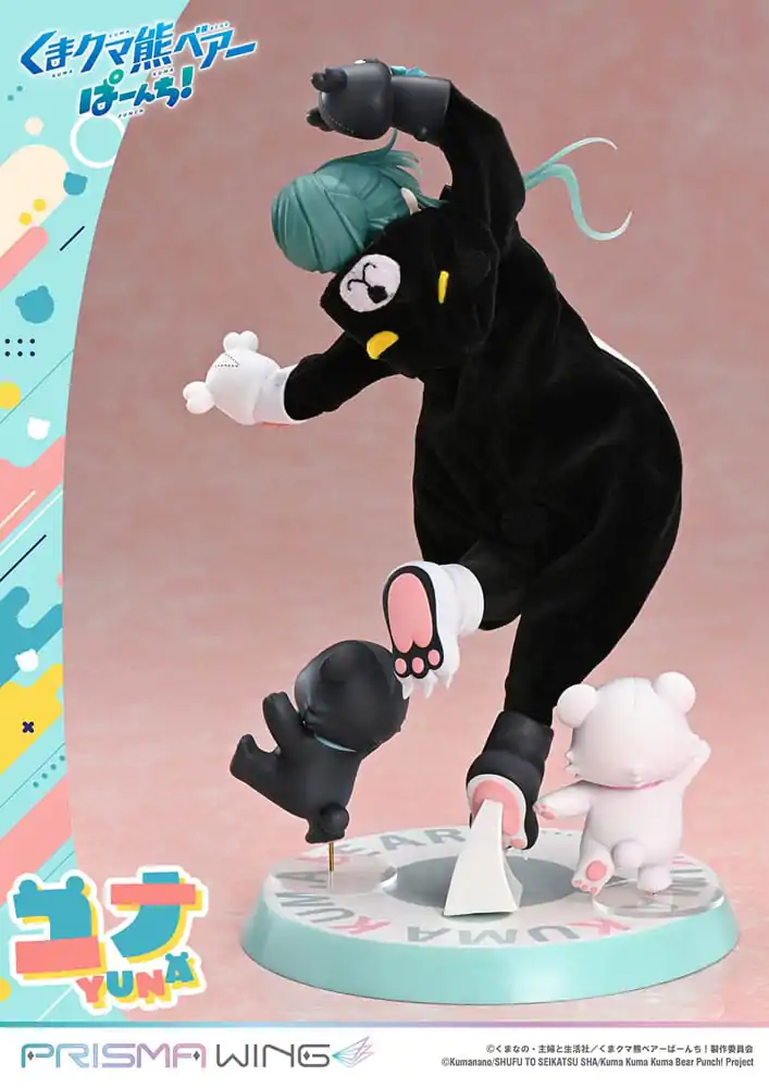 Kuma Kuma Kuma Bear Punch! Prisma Wing PVC socha 1/7 Yuna 28 cm produktová fotografia