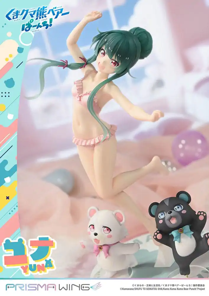 Kuma Kuma Kuma Bear Punch! Prisma Wing PVC socha 1/7 Yuna 28 cm produktová fotografia