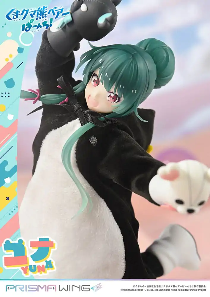 Kuma Kuma Kuma Bear Punch! Prisma Wing PVC socha 1/7 Yuna 28 cm produktová fotografia