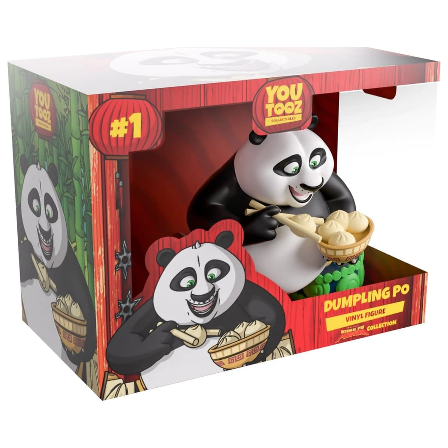 Kung Fu Panda Vinyl figúrka Po (Dumpling) 10 cm produktová fotografia