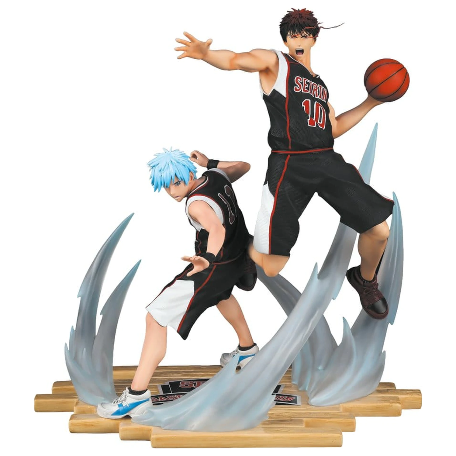 Kuroko's Basket živicová socha 1/6 Tetsuya Kuroko & Taiga Kagami Black Jersey Edition 41 cm produktová fotografia
