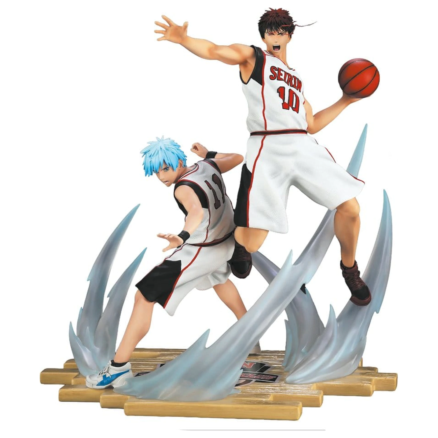 Kuroko's Basket živicová socha 1/6 Tetsuya Kuroko & Taiga Kagami White Jersey Edition 41 cm produktová fotografia