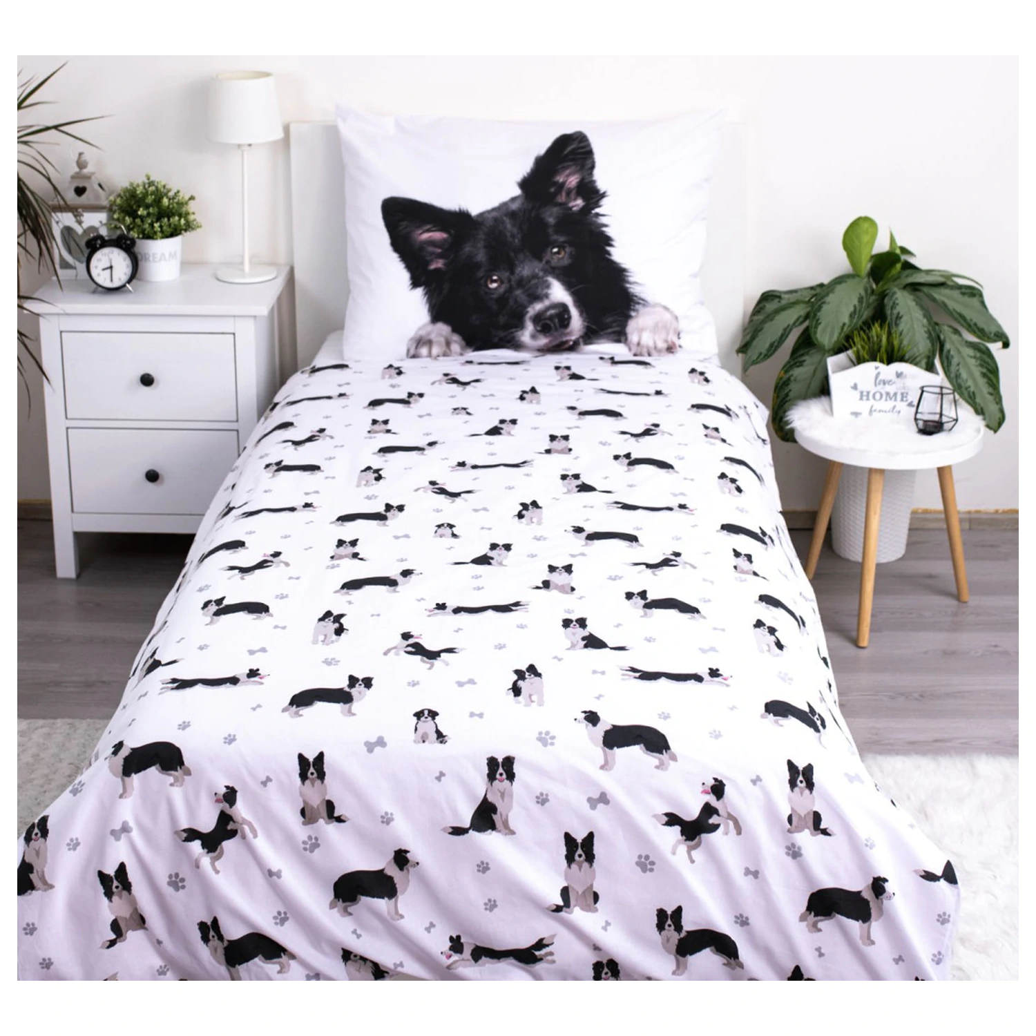 Obliečka na paplón pre psa Border Collie produktová fotografia