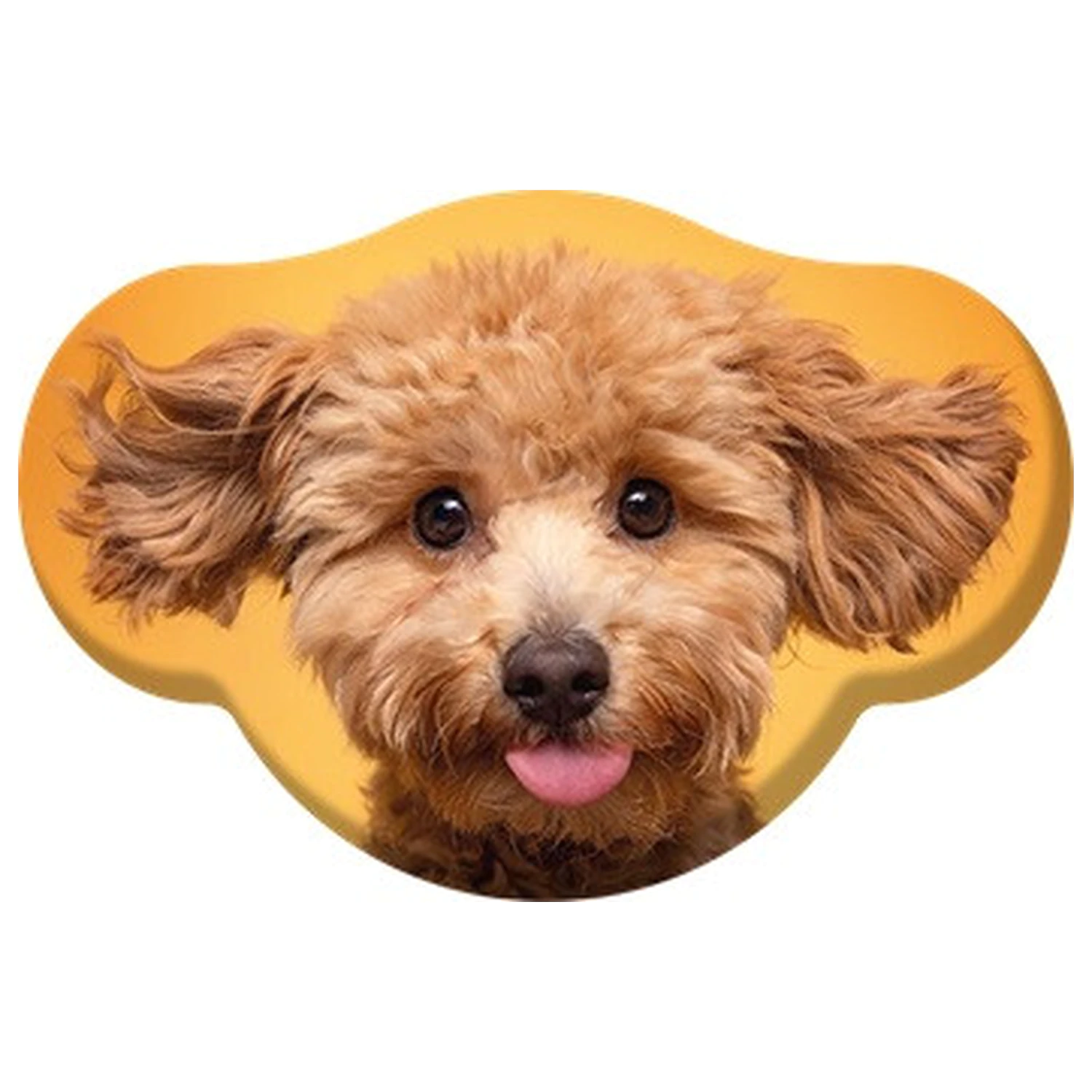 Hračka pre psov Pudel v tvare vankúša, Dekoračný vankúš produktová fotografia