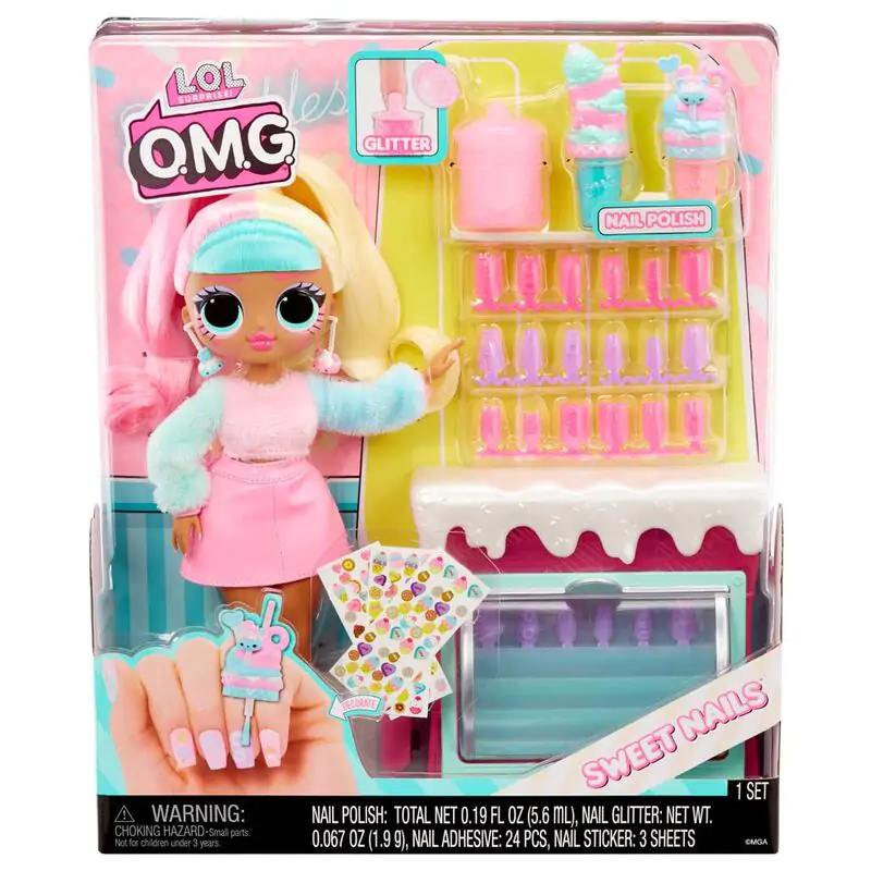 L.O.L. Surprise Candylicious Candy Shop Sweet Nails bábika produktová fotografia