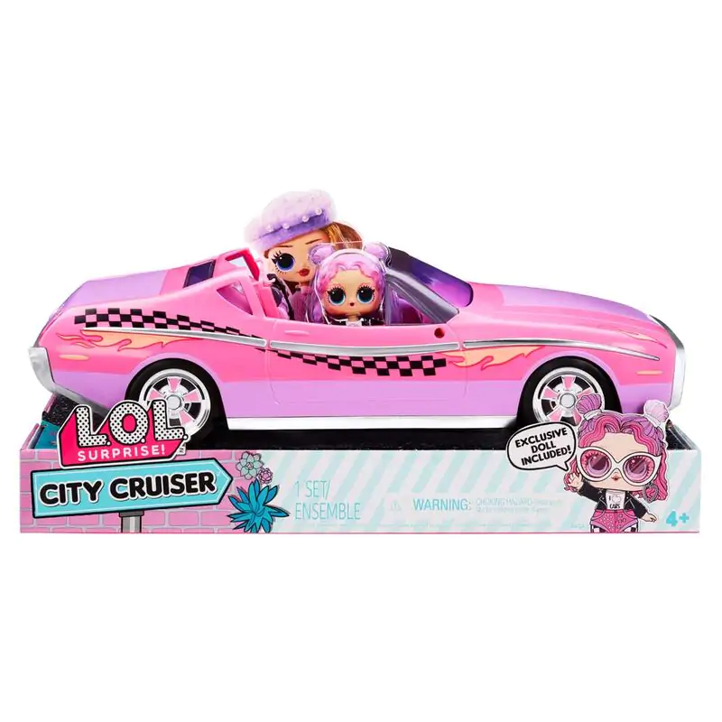 L.O.L. Surprise City Cruiser vozidlo + figurínka termékfotó