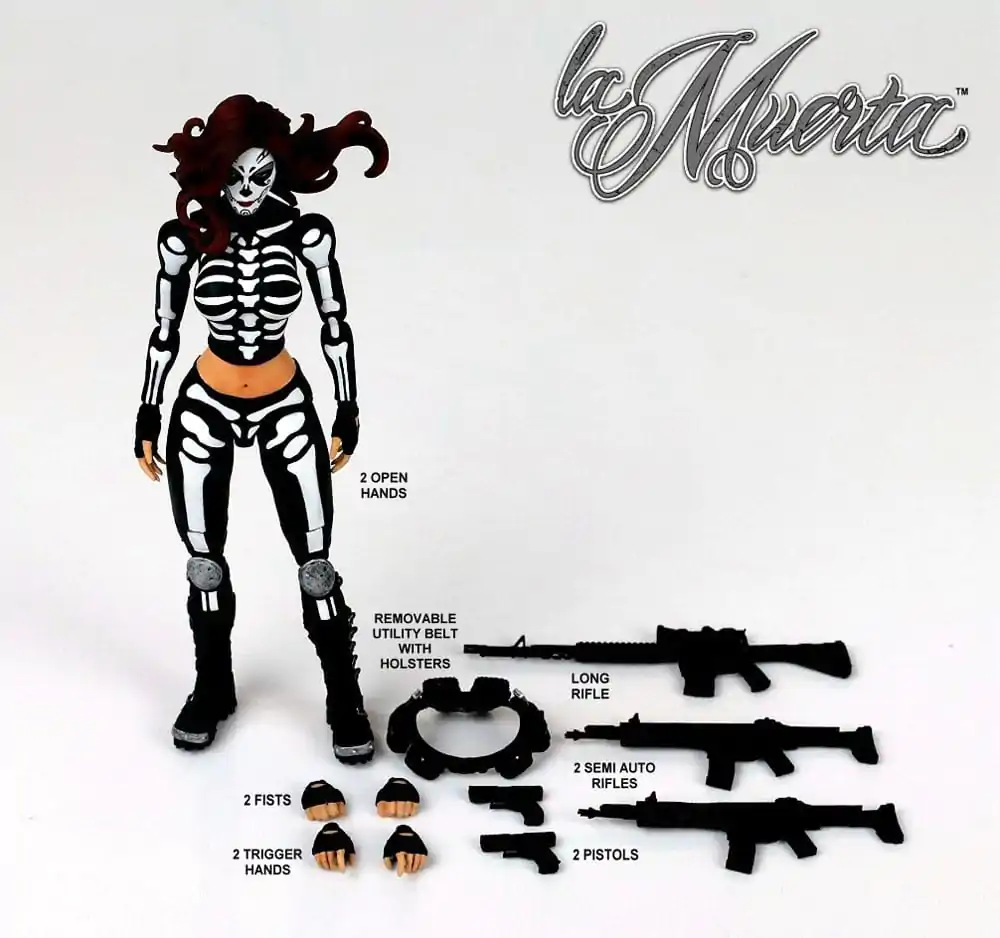 La Muerta Executive Replica Akčná Figúrka 1/12 La Muerta 15 cm produktová fotografia