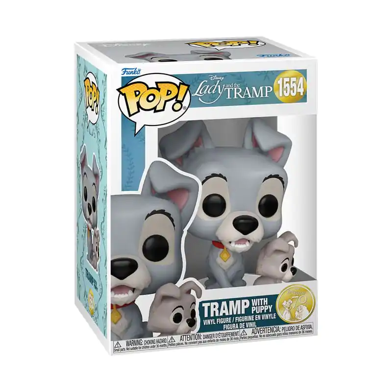 Lady and the Tramp Funko POP! Disney Vinyl Figure Tramp so šteniatkom 9 cm produktová fotografia