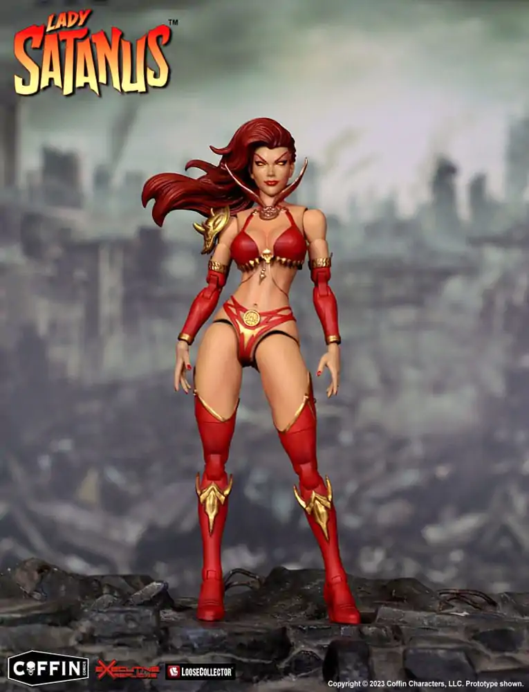 Lady Satanus Executive replika akčná figúrka 1/12 Lady Satanus 15 cm produktová fotografia