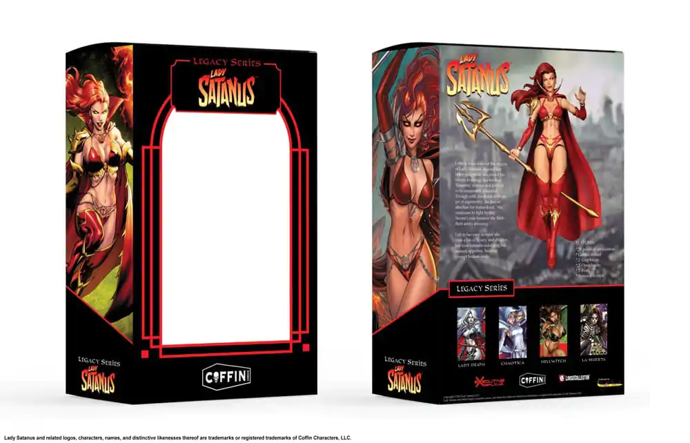 Lady Satanus Executive replika akčná figúrka 1/12 Lady Satanus 15 cm produktová fotografia
