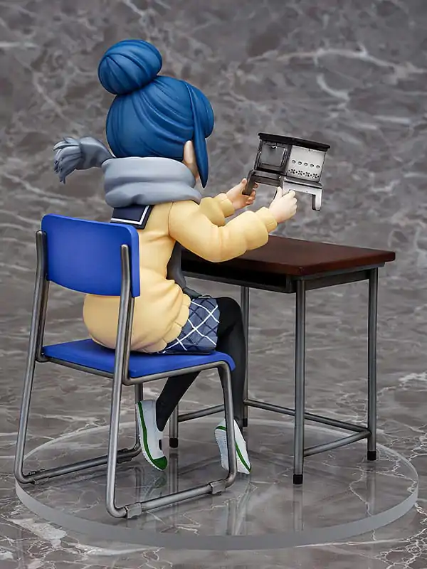 Laid-Back Camp PVC socha 1/7 Rin Shima: Look What I Bought Ver. 14 cm produktová fotografia
