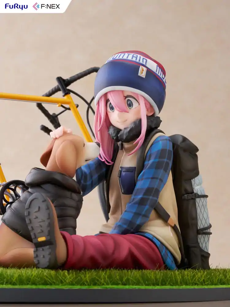 Laid Back Camp F:NEX PVC soška 1/7 Nadeshiko Kagamihara 13 cm termékfotó