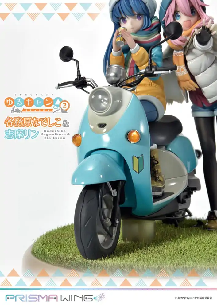 Laid-Back Camp Prisma Wing PVC figúrka 1/7 Nadeshiko Kagamihara & Rin Shima 24 cm termékfotó