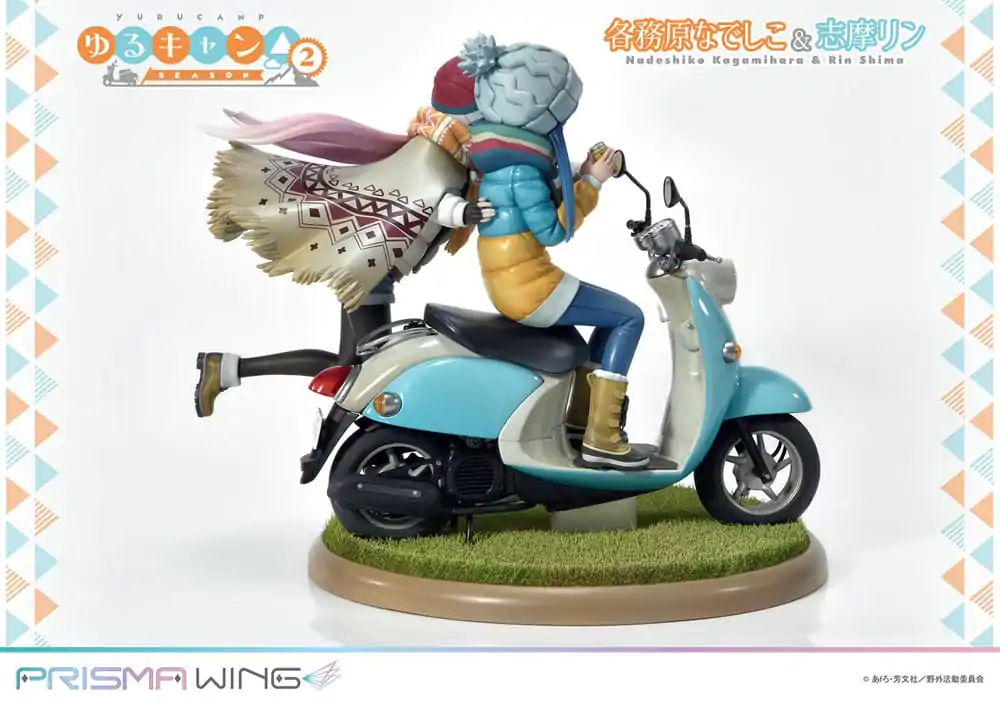 Laid-Back Camp Prisma Wing PVC figúrka 1/7 Nadeshiko Kagamihara & Rin Shima 24 cm termékfotó