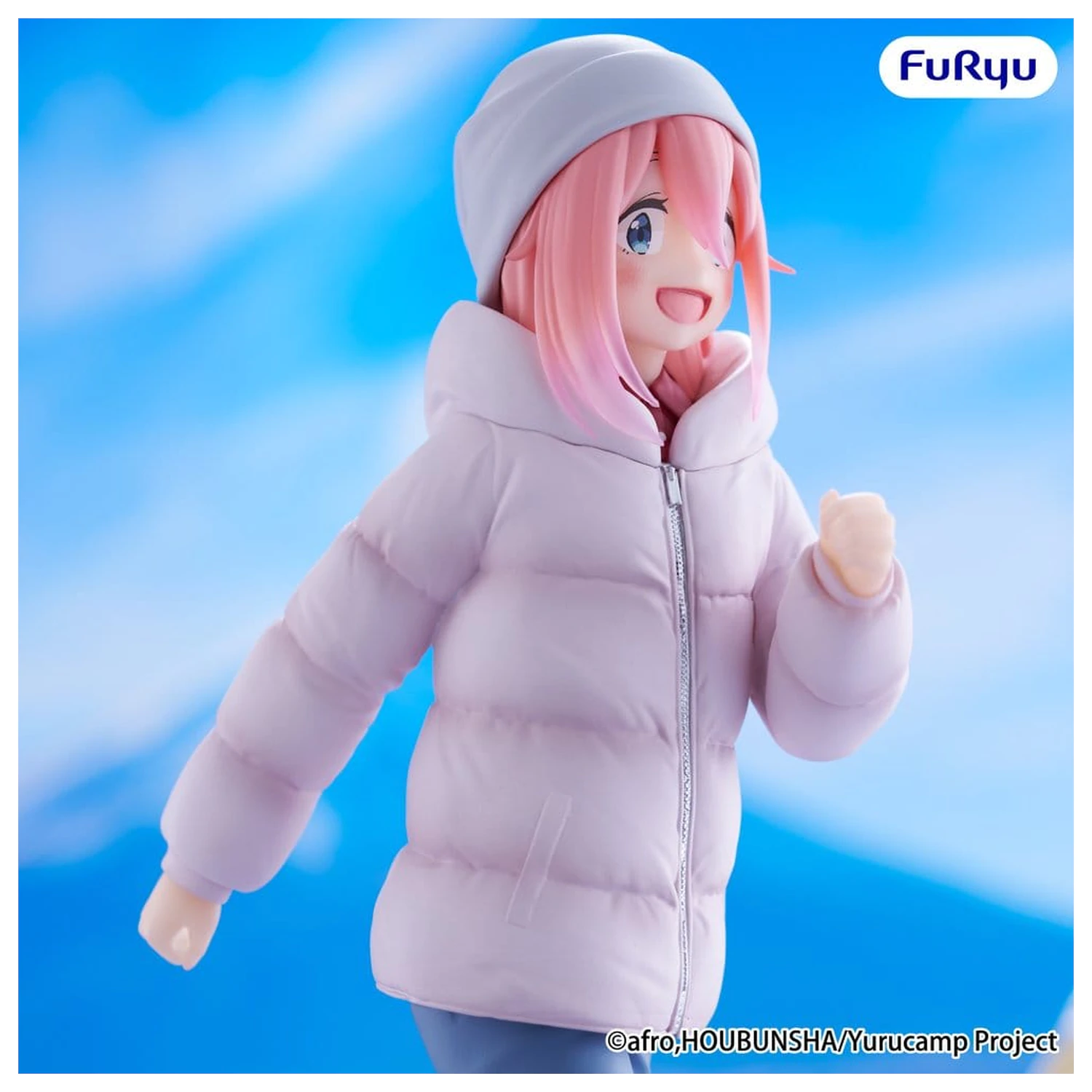 Laid-back Camp Season 3 Trio-Try-iT PVC socha Nadeshiko Kagamihara 20 cm produktová fotografia