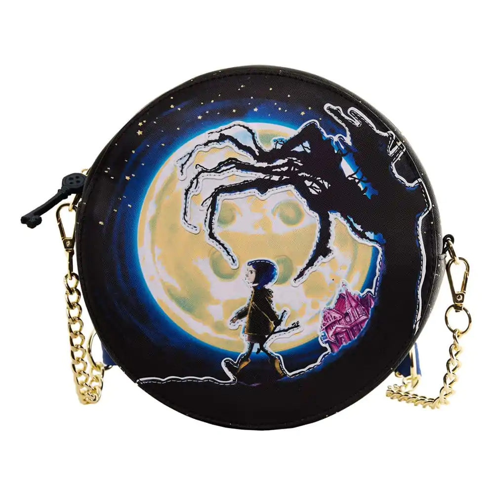 Laika by Loungefly Crossbody Coraline Moon kabelka cez telo produktová fotografia