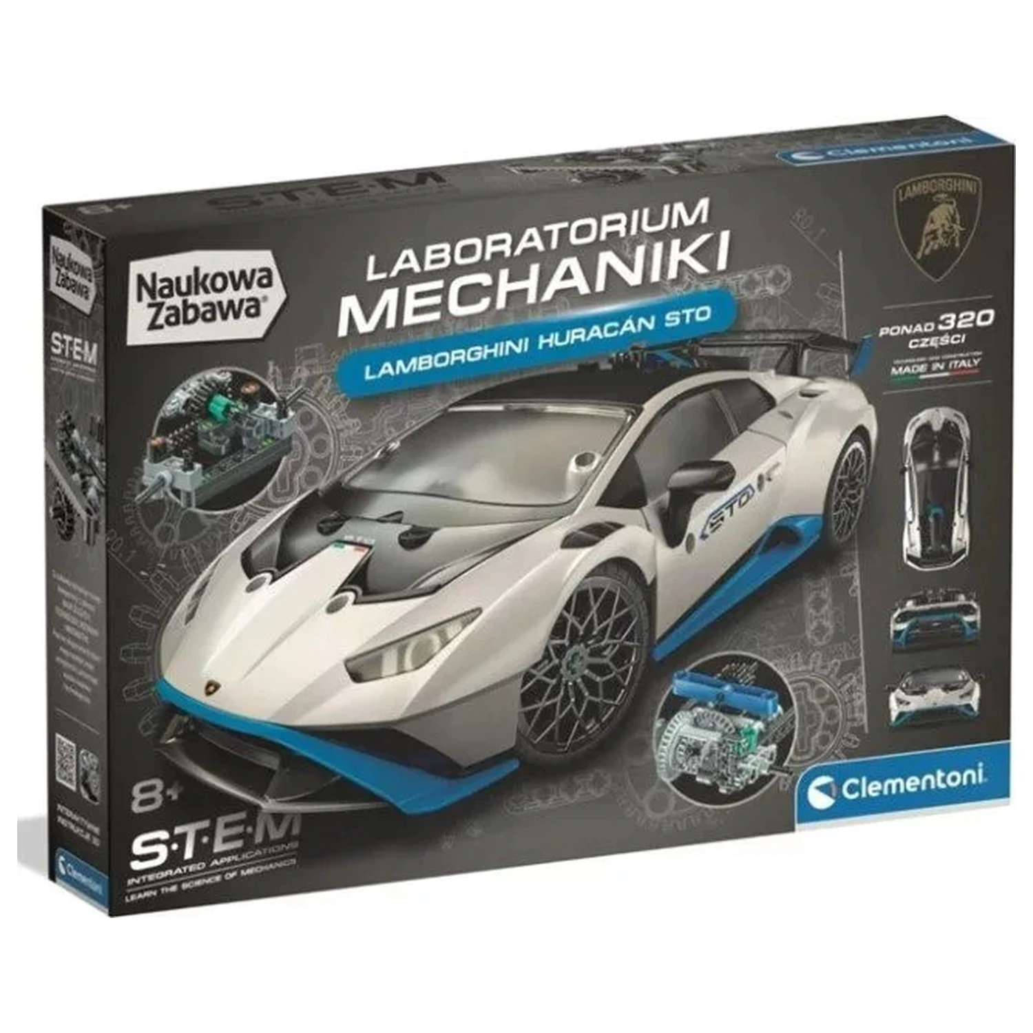 Lamborghini Huracan Mechanické športové auto produktová fotografia