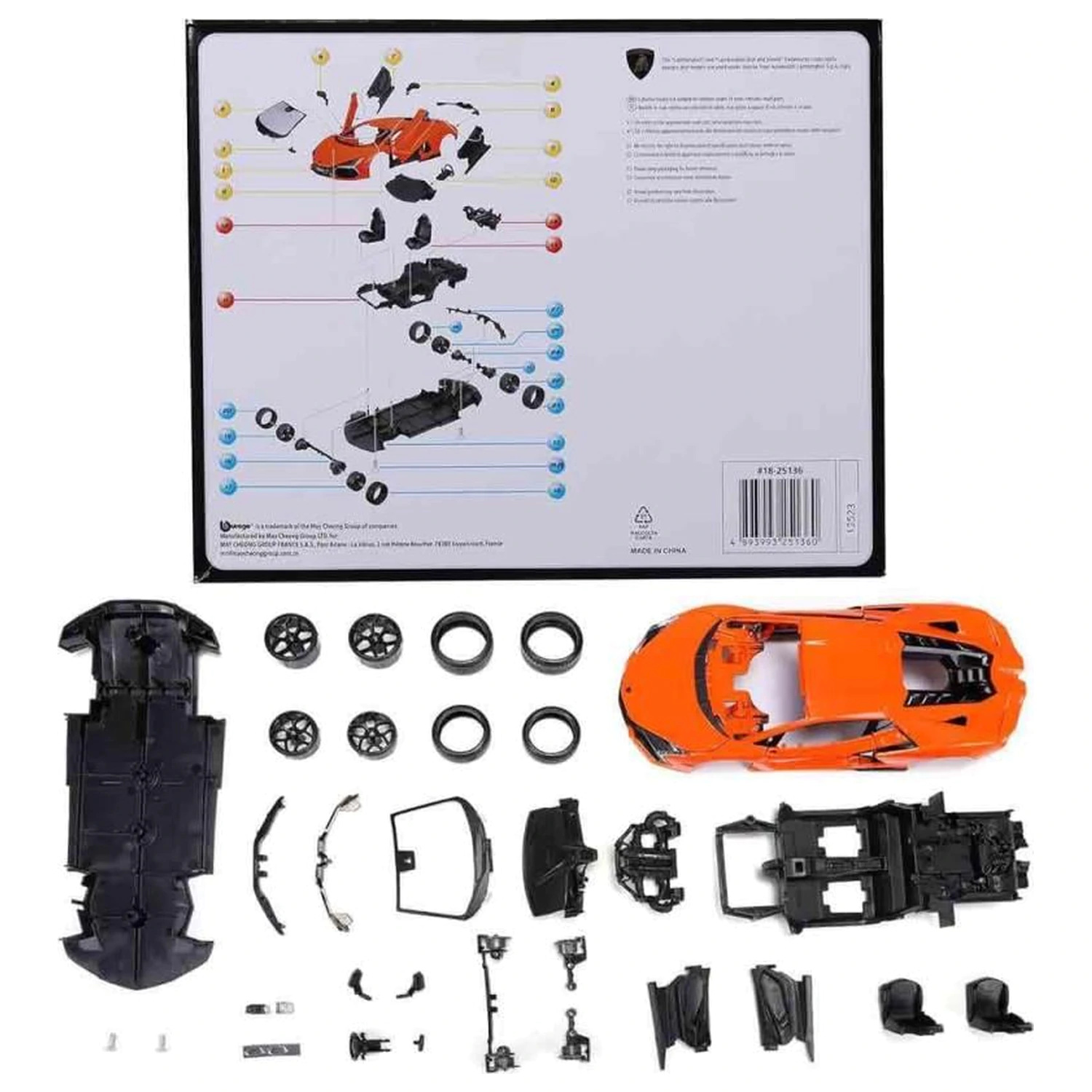 LAMBORGHINI Revuelto Model Kit 1/24 produktová fotografia