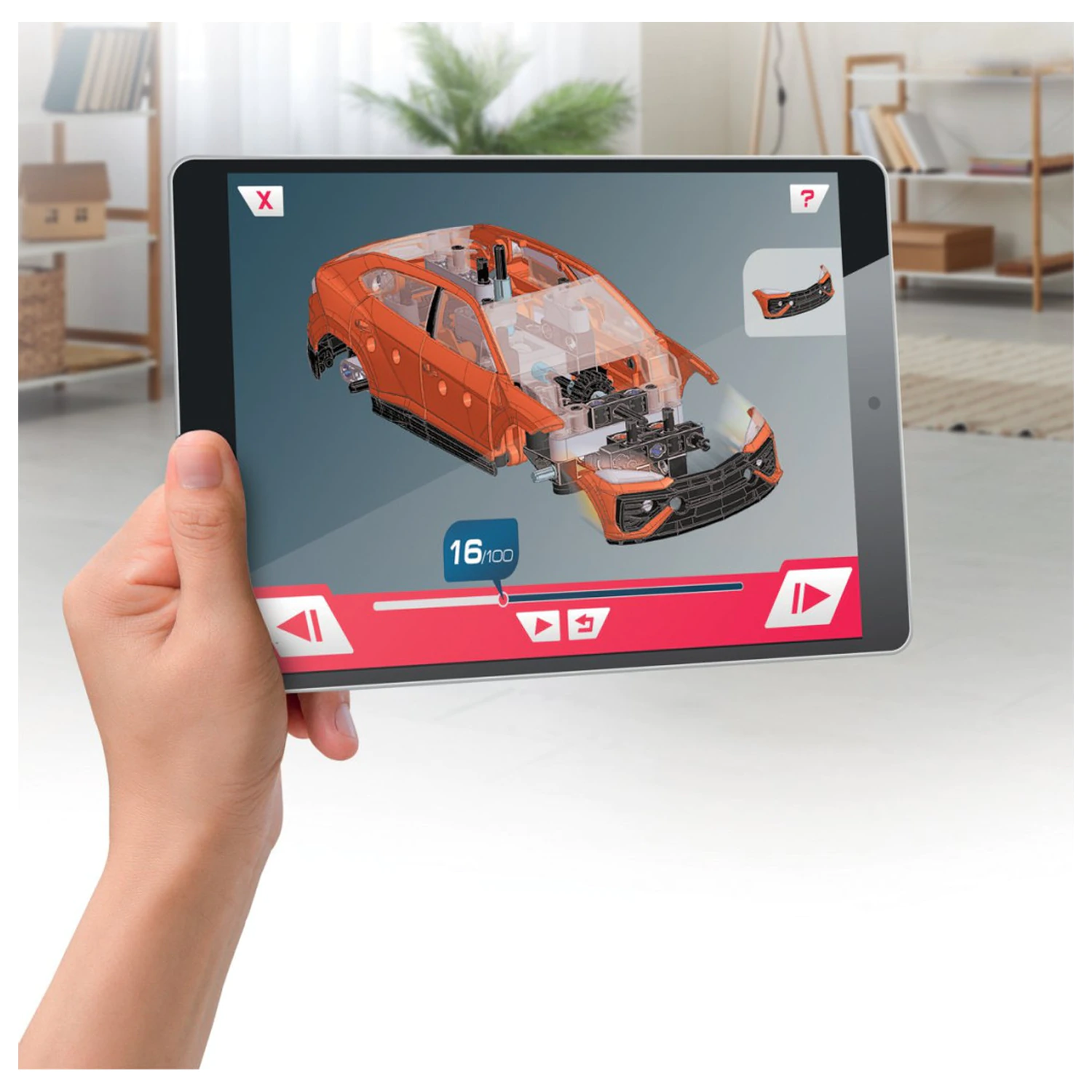 Lamborghini Urus Mechanics športové auto stavebnica produktová fotografia