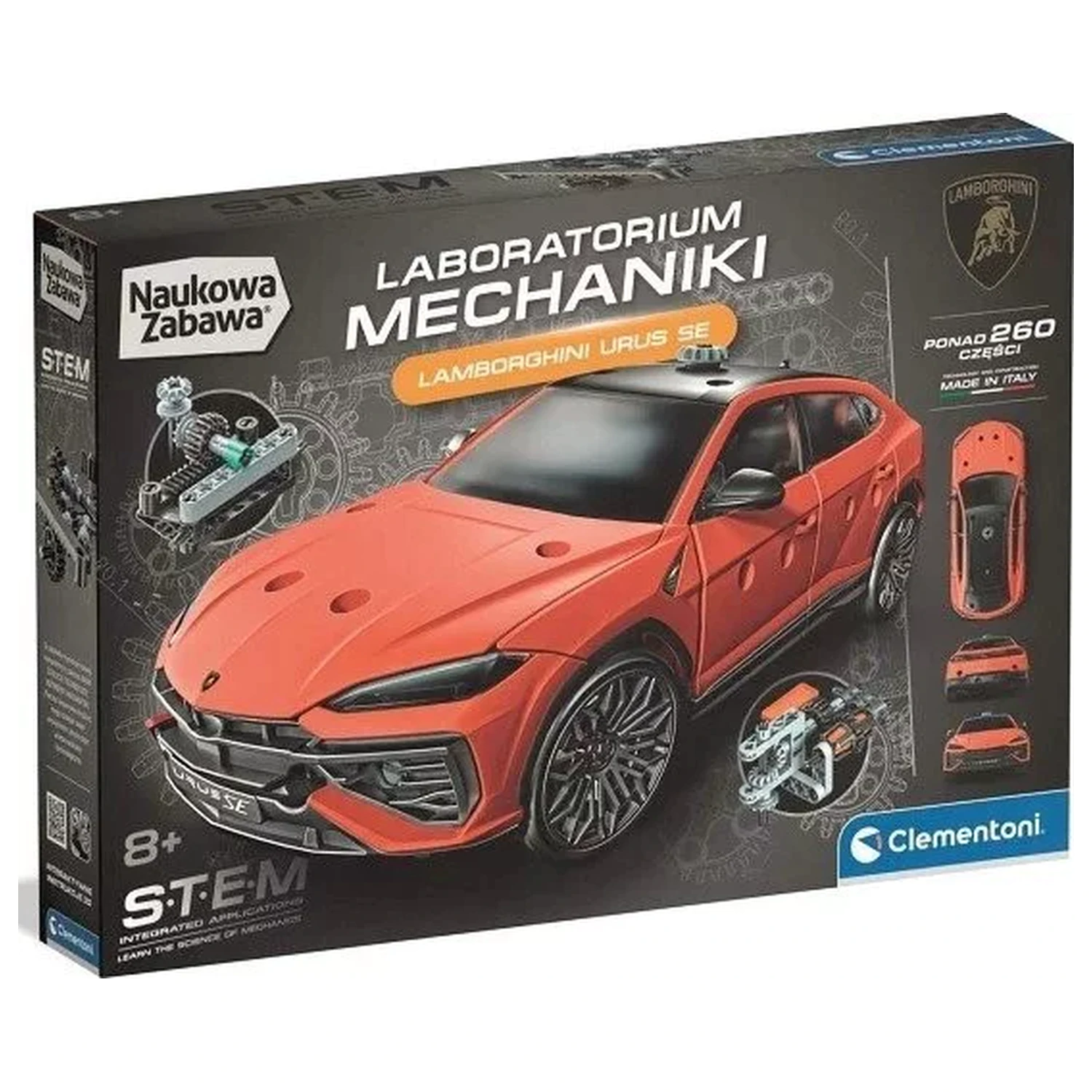 Lamborghini Urus SE Mechanics športové auto produktová fotografia