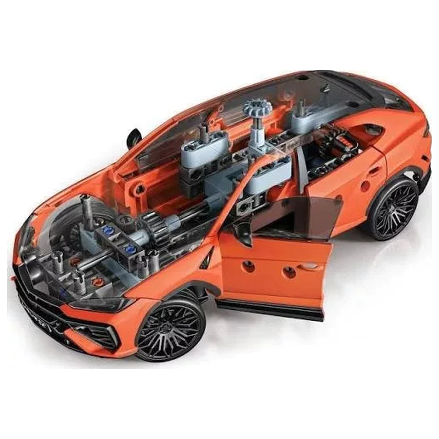 Lamborghini Urus SE Mechanics športové auto produktová fotografia