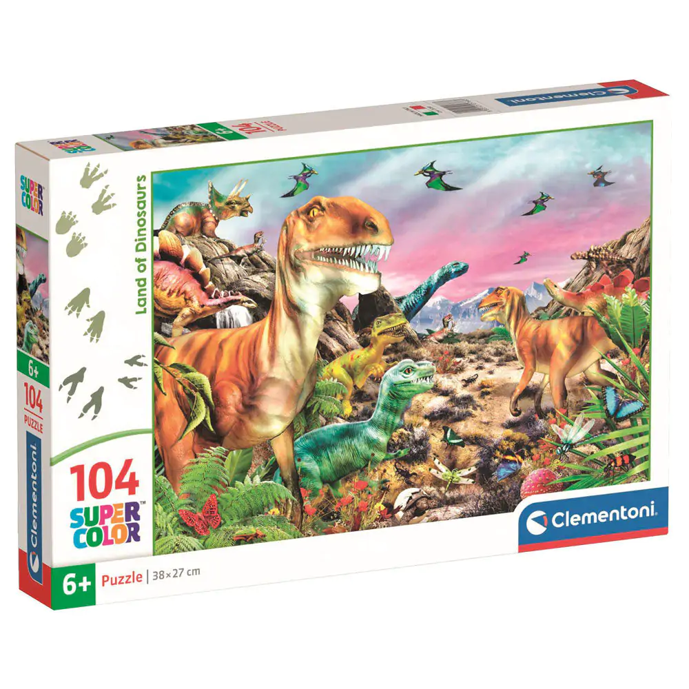 Land Of Dinosaurs puzzle 104 dielikov produktová fotografia