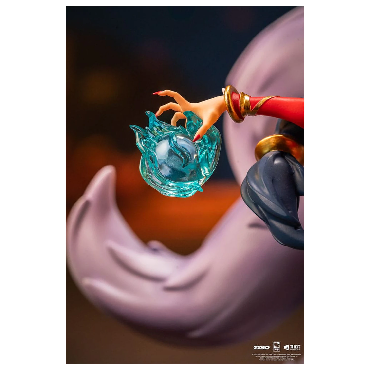 League of Legends socha 1/10 2XKO Ekko & Ahri Diorama 30 cm produktová fotografia