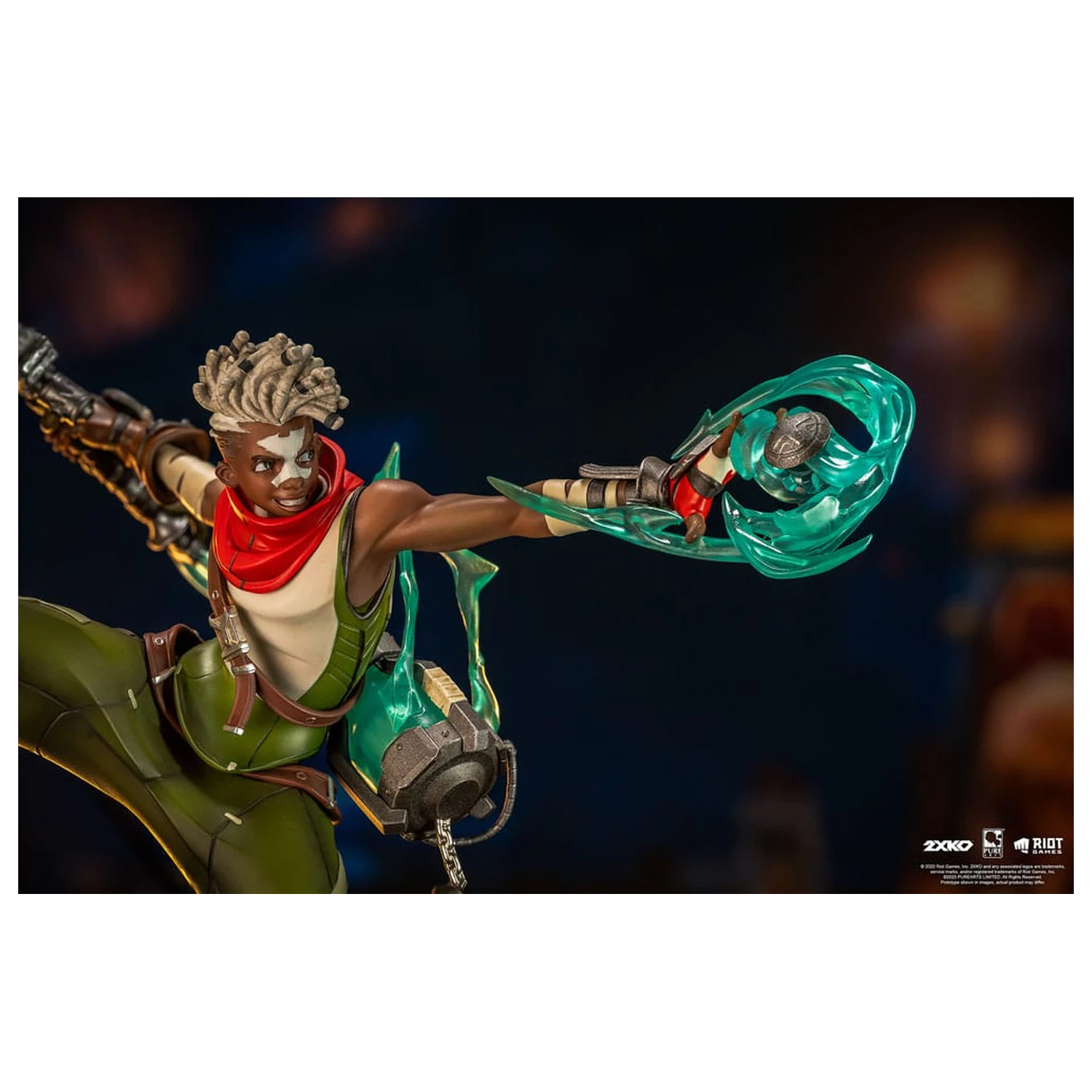 League of Legends socha 1/10 2XKO Ekko & Ahri Diorama 30 cm produktová fotografia