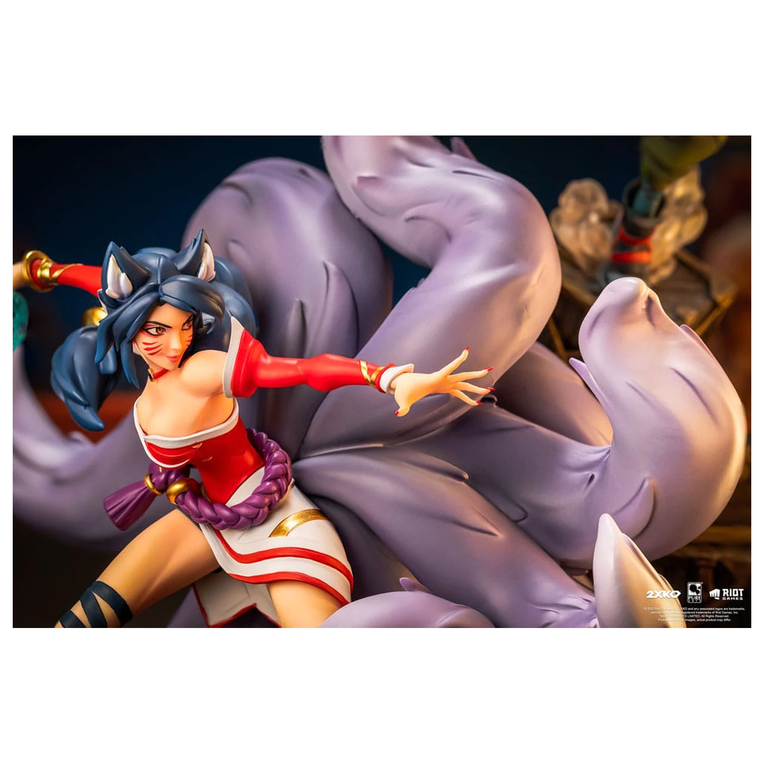 League of Legends socha 1/10 2XKO Ekko & Ahri Diorama 30 cm produktová fotografia