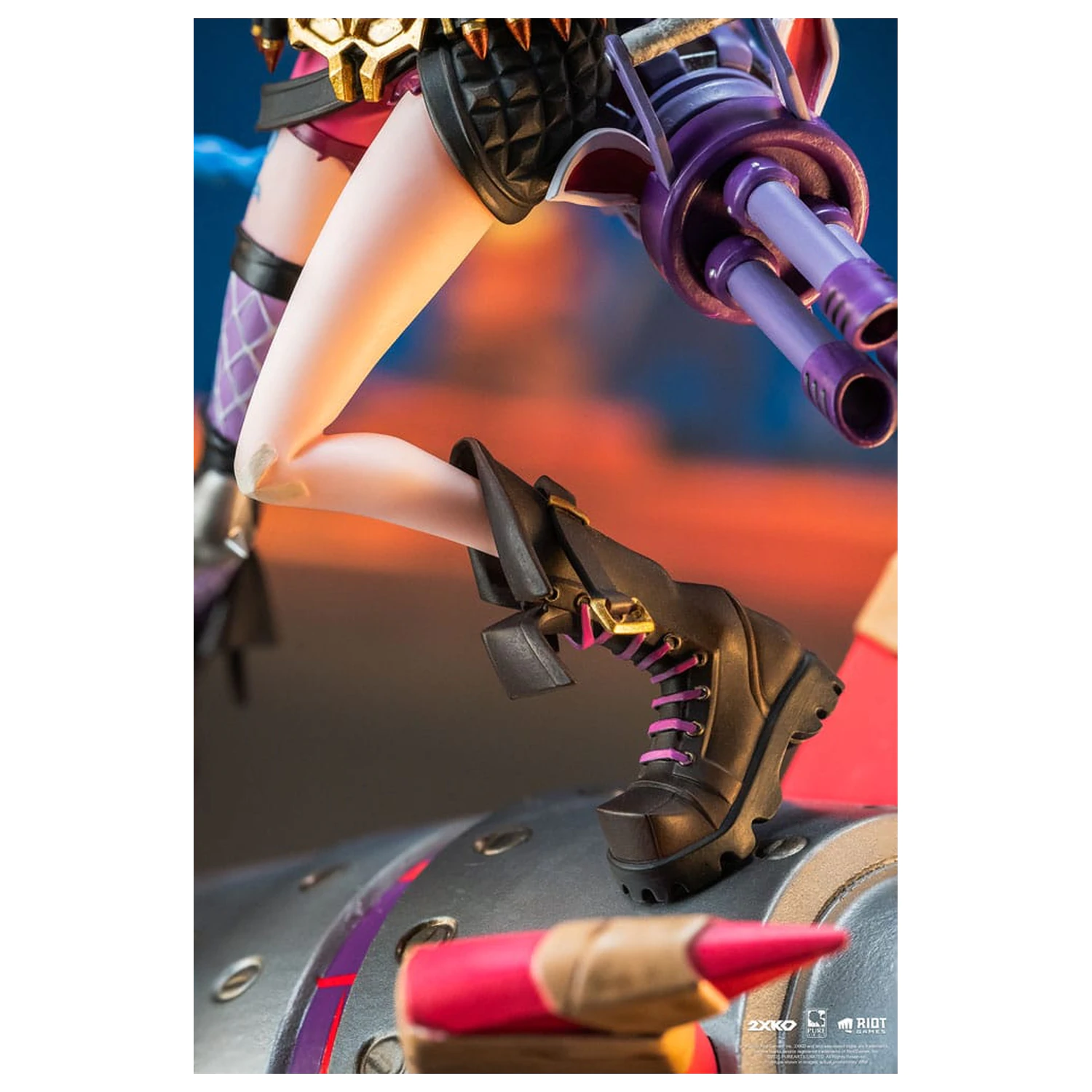 League of Legends socha 1/10 2XKO Jinx & Warwick Dioráma 37 cm produktová fotografia