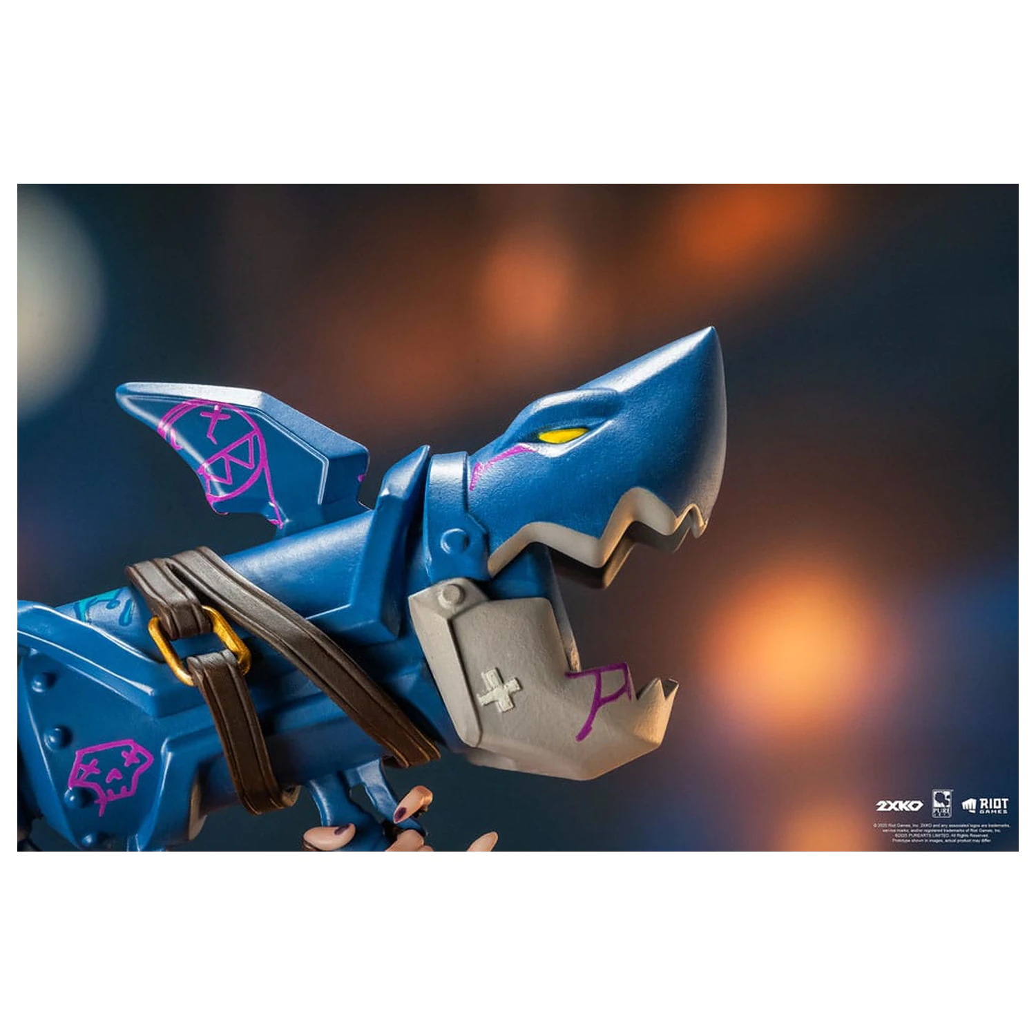 League of Legends socha 1/10 2XKO Jinx & Warwick Dioráma 37 cm produktová fotografia