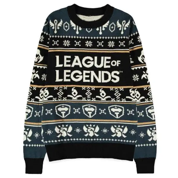 League of Legends vianočná nositeľná deková mikina produktová fotografia