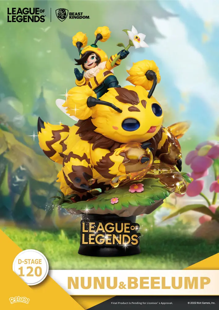 League of Legends D-Stage PVC Dioráma Set Nunu &amp; Beelump &amp; Heimerstinger 16 cm produktová fotografia
