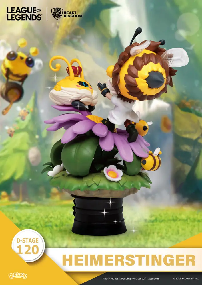 League of Legends D-Stage PVC Dioráma Set Nunu &amp; Beelump &amp; Heimerstinger 16 cm produktová fotografia