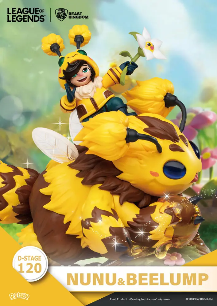 League of Legends D-Stage PVC Dioráma Set Nunu &amp; Beelump &amp; Heimerstinger 16 cm produktová fotografia