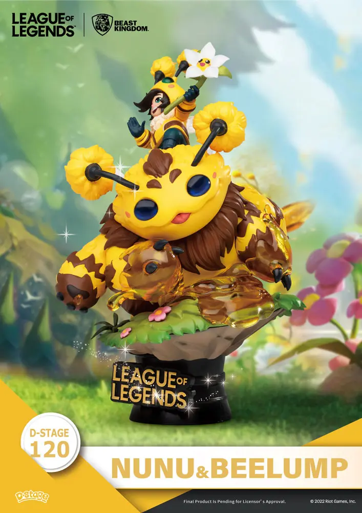 League of Legends D-Stage PVC Dioráma Set Nunu &amp; Beelump &amp; Heimerstinger 16 cm produktová fotografia