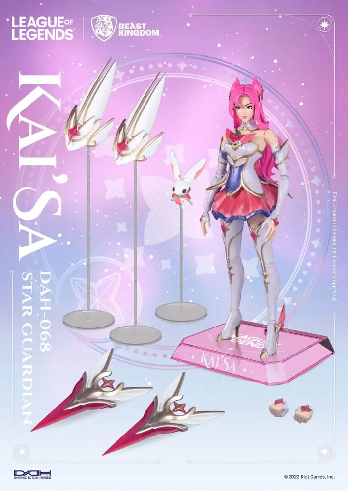 League of Legends Dynamic 8ction Heroes Akčná figúrka 1/9 Star Guardian Kai'Sa 19 cm produktová fotografia