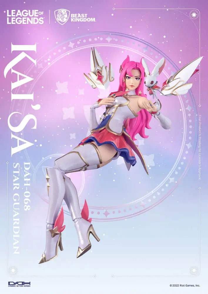 League of Legends Dynamic 8ction Heroes Akčná figúrka 1/9 Star Guardian Kai'Sa 19 cm produktová fotografia