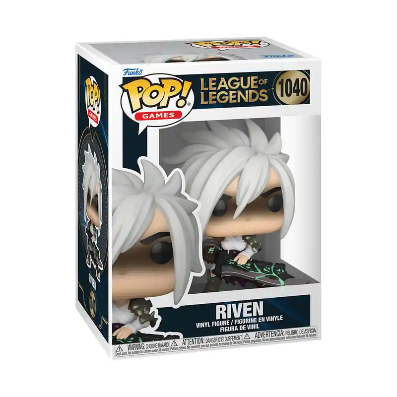 League of Legends Funko POP! Games Vinilová figúrka Riven w/Broken Blade 9 cm termékfotó