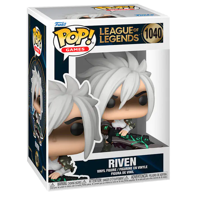League of Legends Funko POP! Games Vinylová figúrka Riven s Broken Blade 9 cm produktová fotografia