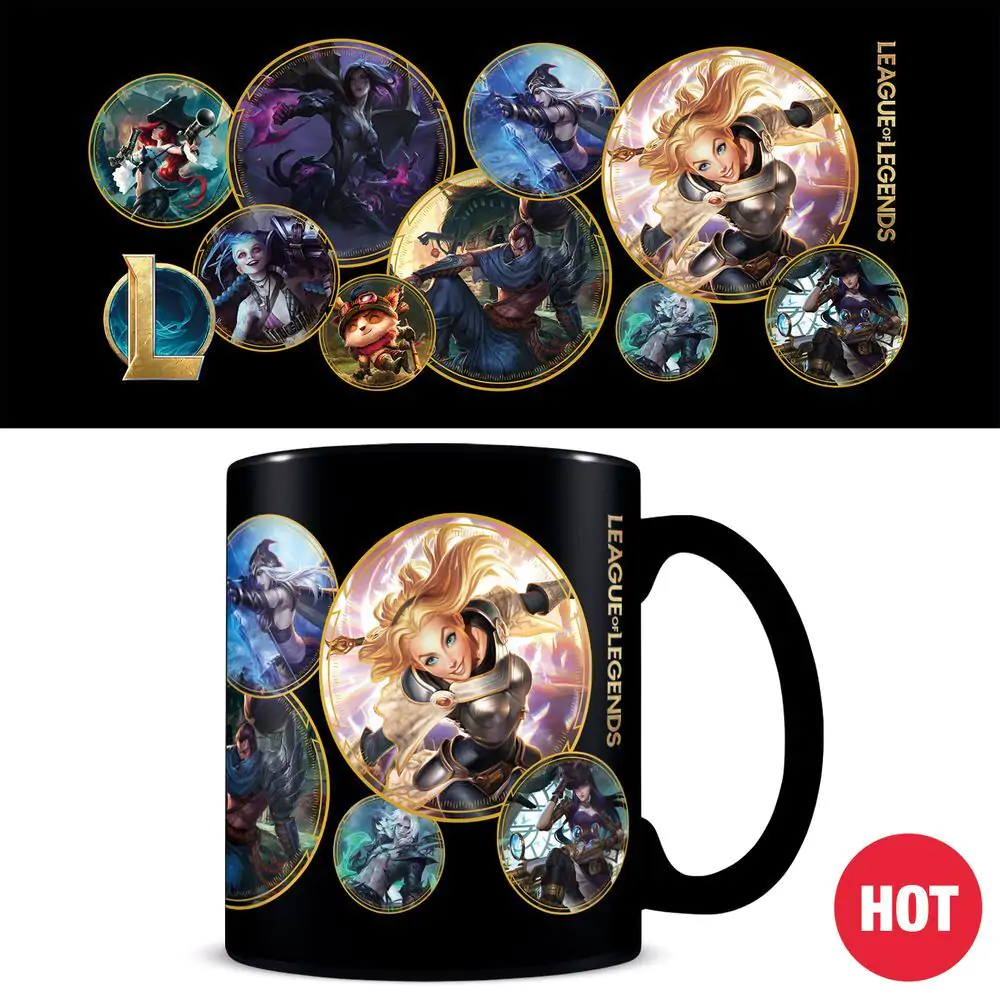 League of Legends thermocolour hrnček produktová fotografia