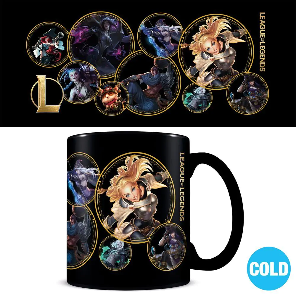League of Legends thermocolour hrnček produktová fotografia