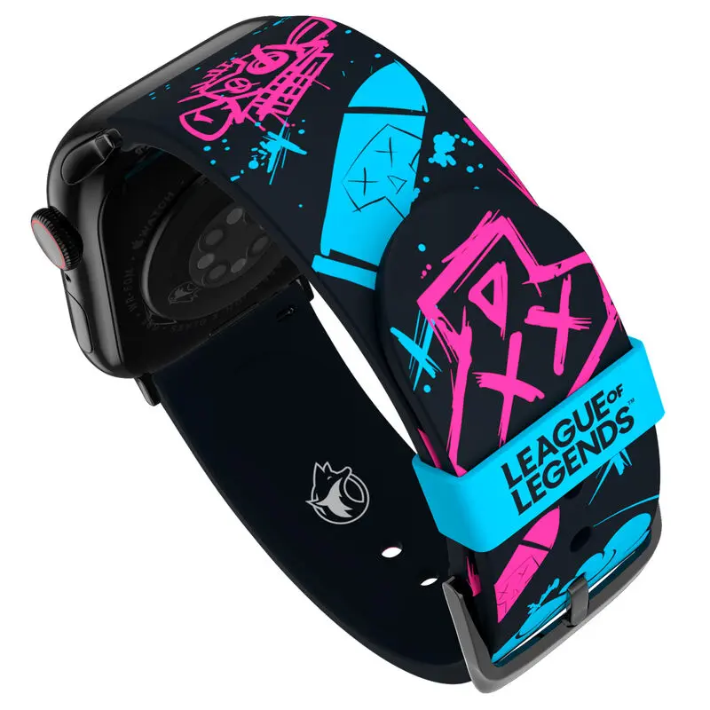 League of Legends Smartwatch-Náramok Jinx Graffiti produktová fotografia